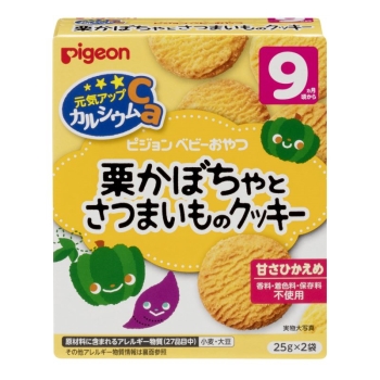 元気アップＣａ　栗かぼちゃとさつまいものクッキー　９ケ月頃から