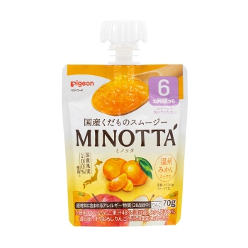 くだものスムージー　ＭＩＮＯＴＴＡ　温州みかんミックス　６カ月頃から
