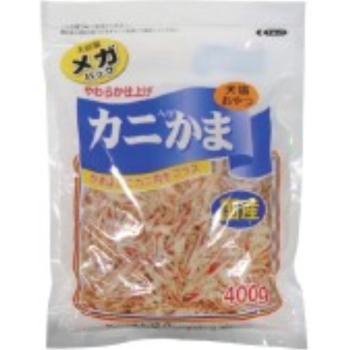 藤沢商事 カニ入りかまメガパック400g: ヘルス
