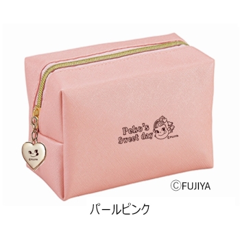 ペコちゃんポーチ（パールピンク）
