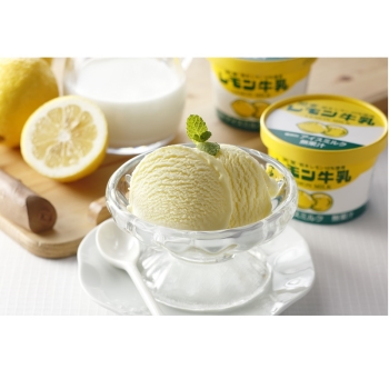 【じぶんぎふと】フタバ食品　レモン牛乳アイス12個セット