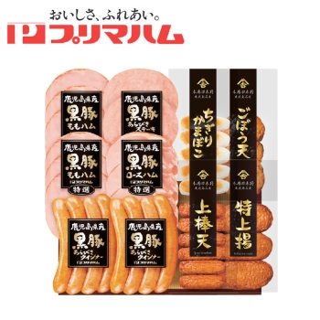 【お中元】プリマハム　恵味の黒豚１０点詰合せ　ＫＫＳ－５００（Ｎ）