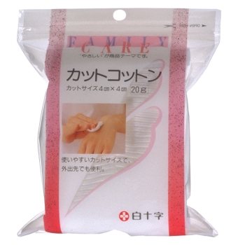 ＦＣ　カットコットン　２０ｇ　４ｃｍ×４ｃｍ