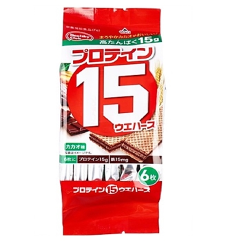 プロテイン１５ウエハース　カカオ味