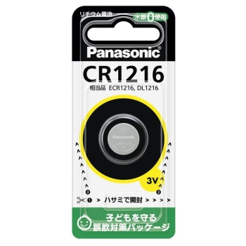 パナソニック CR1216 リチウムボタン電池