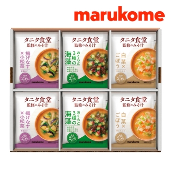 【お歳暮】マルコメ　フリーズドライ顆粒みそ汁 タニタ食堂監修 １８食