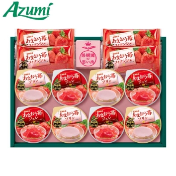 【お歳暮】Ａｚｕｍｉ　あまおう苺のデザートセット　ＫＯＷ－３３