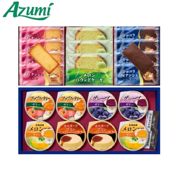 【お歳暮】Ａｚｕｍｉ　プライムスイーツ（２段詰）ＴＶ－３５