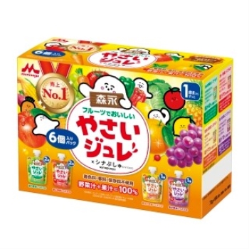 森永乳業　やさいジュレ　６個パック　１歳からずっと