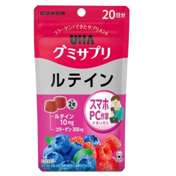 ＵＨＡグミサプリ　ルテイン　２０日分