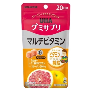 ＵＨＡグミサプリ　マルチビタミン　２０日分