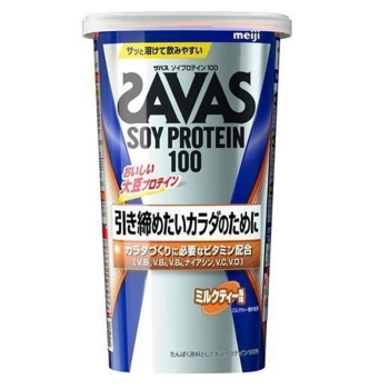 ザバスソイプロテイン100ミルクティ224g