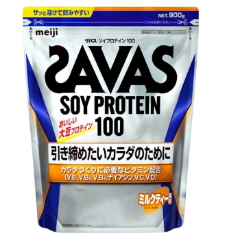 ザバスソイプロテイン１００ミルクティー９００ｇ