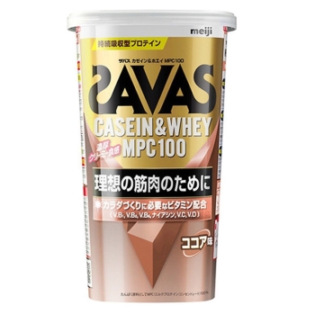 ザバス カゼイン&ホエイ100 ココア 210g