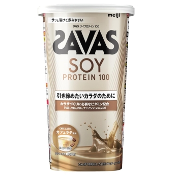 ザバスソイプロテイン100カフェラテ風味224g