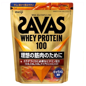 ザバスホエイプロテインキャラメル風味９８０ｇ