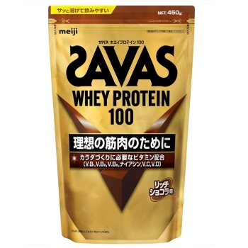 ザバスホエイプロテイン１００リッチショコラ４５０ｇ