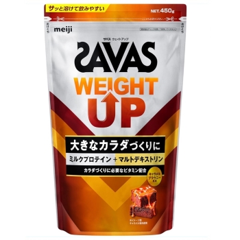 ザバスウェイトアップキャラメルブラウニー４５０ｇ