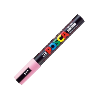 三菱鉛筆　ポスカ　ＰＣ５Ｍ　ライトピンク