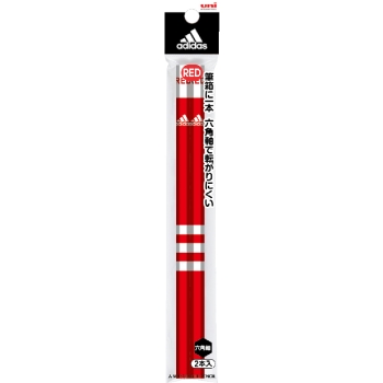 アディダス　アカ鉛筆　２本入