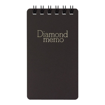 デザインフィル　ダイヤメモ＜Ｓ＞　黒