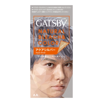 マンダム ギャツビー ナチュラルブリーチカラー アクアシルバー