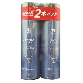 セブンプレミアムライフスタイル 薬用シェービングフォーム 2本パック