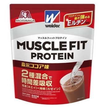 ウイダーマッスルフィットプロテインココア味 840g
