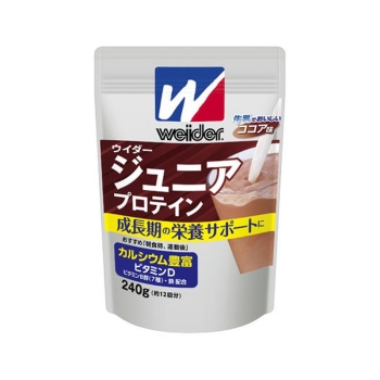 ウイダージュニアプロテインココア味240g