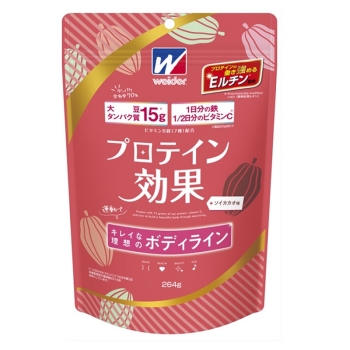 プロテイン効果ソイカカオ264g: ヘルス・ビューティー