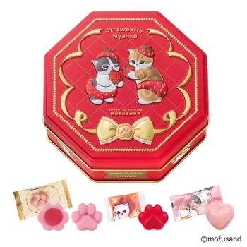 マイネローレン　にゃんこイチゴ缶