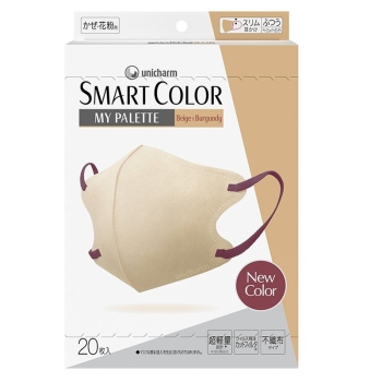 超快適ＳＭＡＲＴＣＯＬＯＲ　ベージュ×バーガンディふつう２０枚
