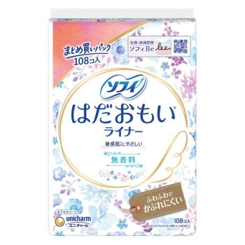 ソフィはだおもいライナー無香料１０８枚