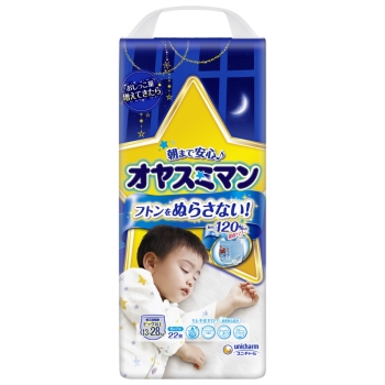 ユニ・チャーム　オヤスミマン　オトコノコ　１３～２５ｋｇ　２２枚