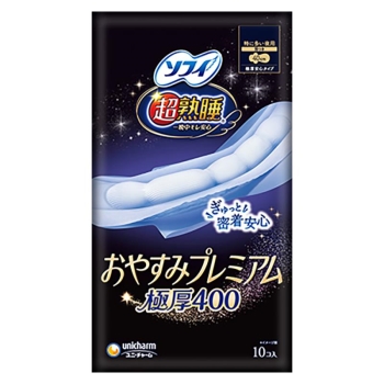 ソフィ超熟睡おやすみプレミアム極厚400 10枚