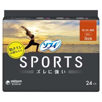 ソフィSPORTS260羽なし 24枚