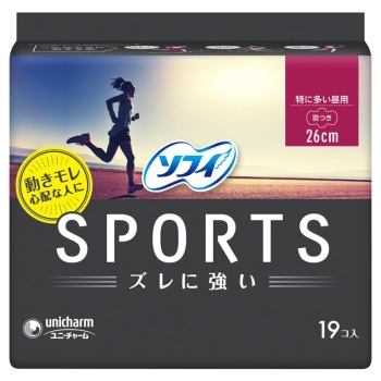 ソフィSPORTS260羽つき 19枚