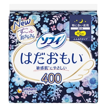 ■　ソフィはだおもい特に多い夜用４００　７枚