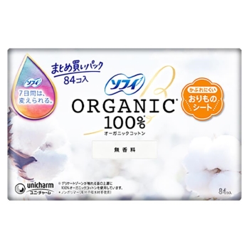 ソフィおりものシートオーガニック無香料84枚