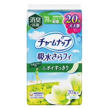 チャームナップ長時間快適用消臭タイプ　２０枚