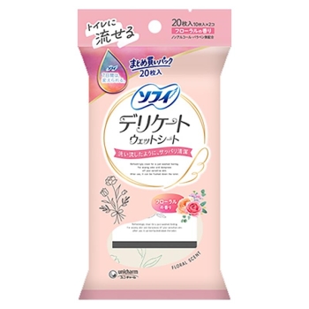 ソフイデリケートウェットフローラルの香り10枚×2