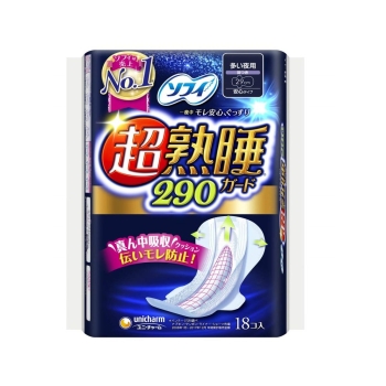 ソフィ 超熟睡ガード290 18枚