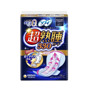 ソフィ 超熟睡ガード330 14枚