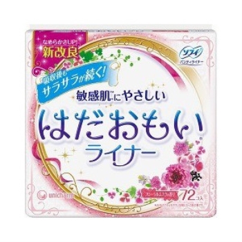 ソフィ　はだおもいライナーフローラルムスク７２枚