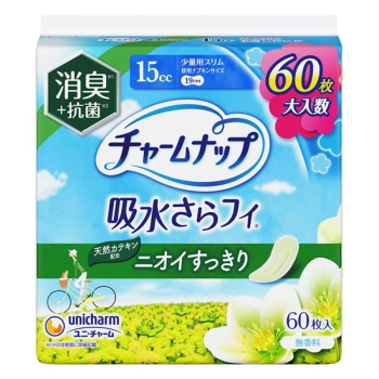 チャームナップ吸水さらフィ少量用消臭　６０枚