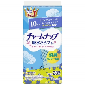 チャームナップ 吸水さらフィロング無香料28枚