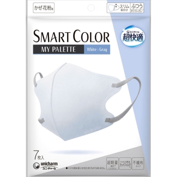 超快適マスク　ＳＭＡＲＴ　ＣＯＬＯＲ　ＭｙＰａｌｅｔｔｅ　ふつう　７枚