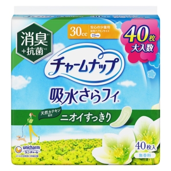 チャームナップ安心の少量用消臭タイプ　４０枚