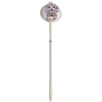 ユニットバスボンくん お風呂らくらくクリーナー抗菌 アルミ伸縮ロング柄 ピンク