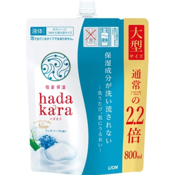 ｈａｄａｋａｒａボディソープリッチソープ詰替大型